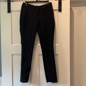 H&M black skinny leg business pant